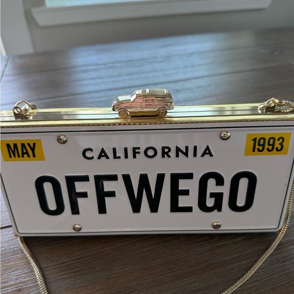 RARE - Kate Spade license plate purse - Picture 2 of 5